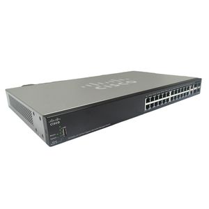 Switch 24 portas Gigabit + 2 Portas 10G +2 SFP 10G SG350X-24-K9