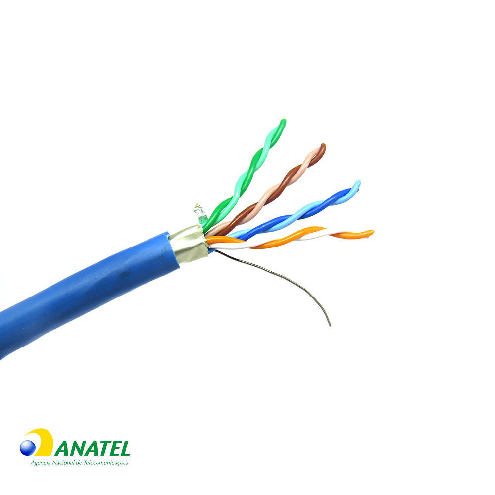 Cabo de Rede Cat5e U/FTP CM Prysmian Azul, 1 Metro