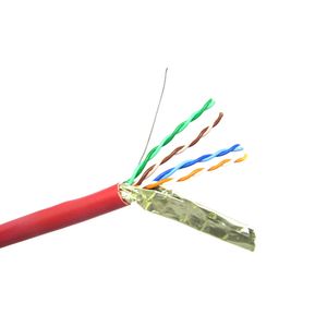 Cabo de Rede Cat5e U/FTP CM Prysmian Vermelho