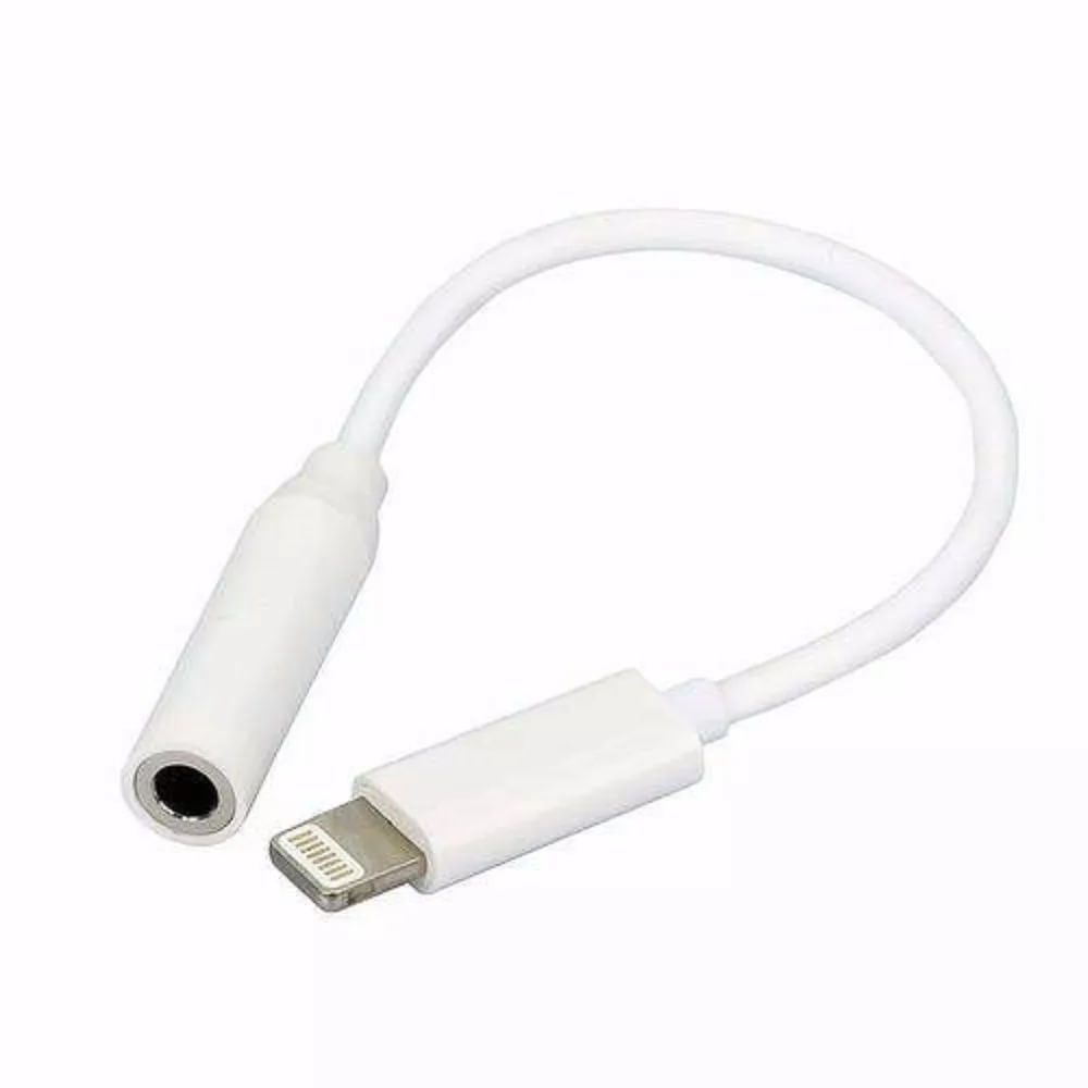 Cabo Adaptador Lightning para P2 Fêmea
