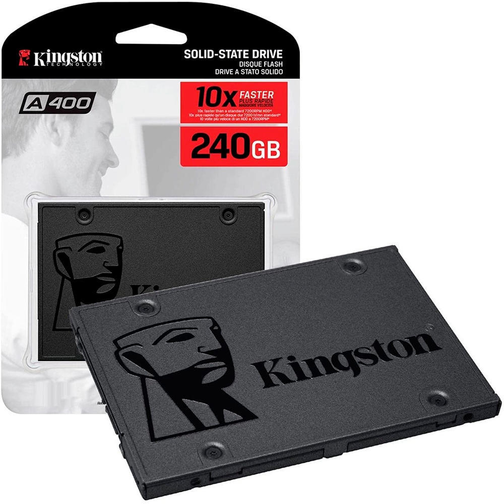 SSD 240GB Sata 3 2,5" A400 Kingston