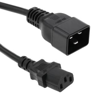 Cabo de Força IEC C20 x C13 20A 2,0 Metros