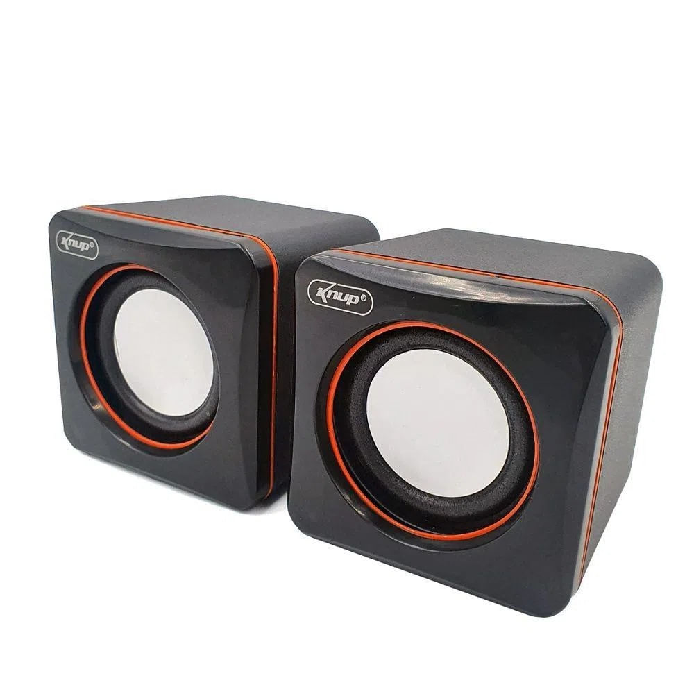 Caixa de Som para Computador USB/P2 3Wx2 KP-600