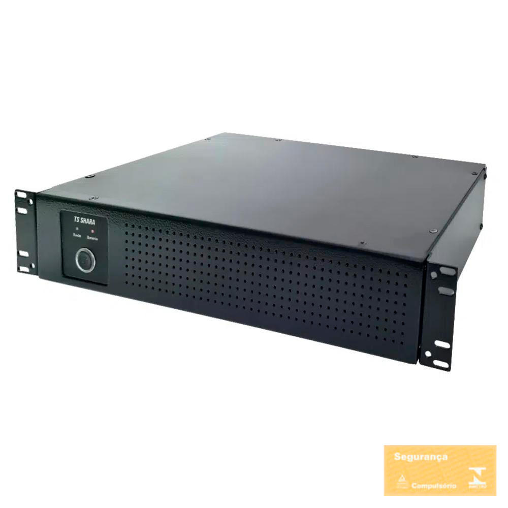 Nobreak UPS Senoidal 1500VA 2Us para Rack com Placa de Comunicação