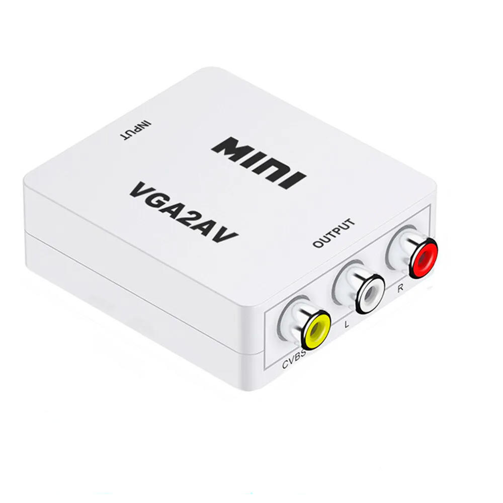 Mini Conversor VGA para AV 1080P