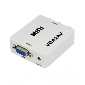 Mini Conversor VGA para AV 1080P