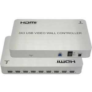 Controlador de Vídeo Wall 3X3 - USB