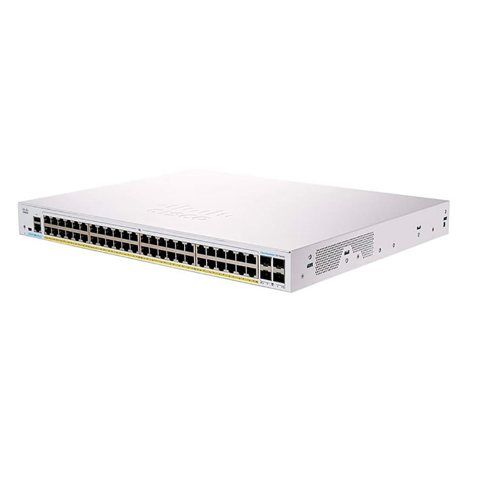 Switch 48 Portas Gigabit com 4 SFP 1G CBS250-48T-4G CISCO
