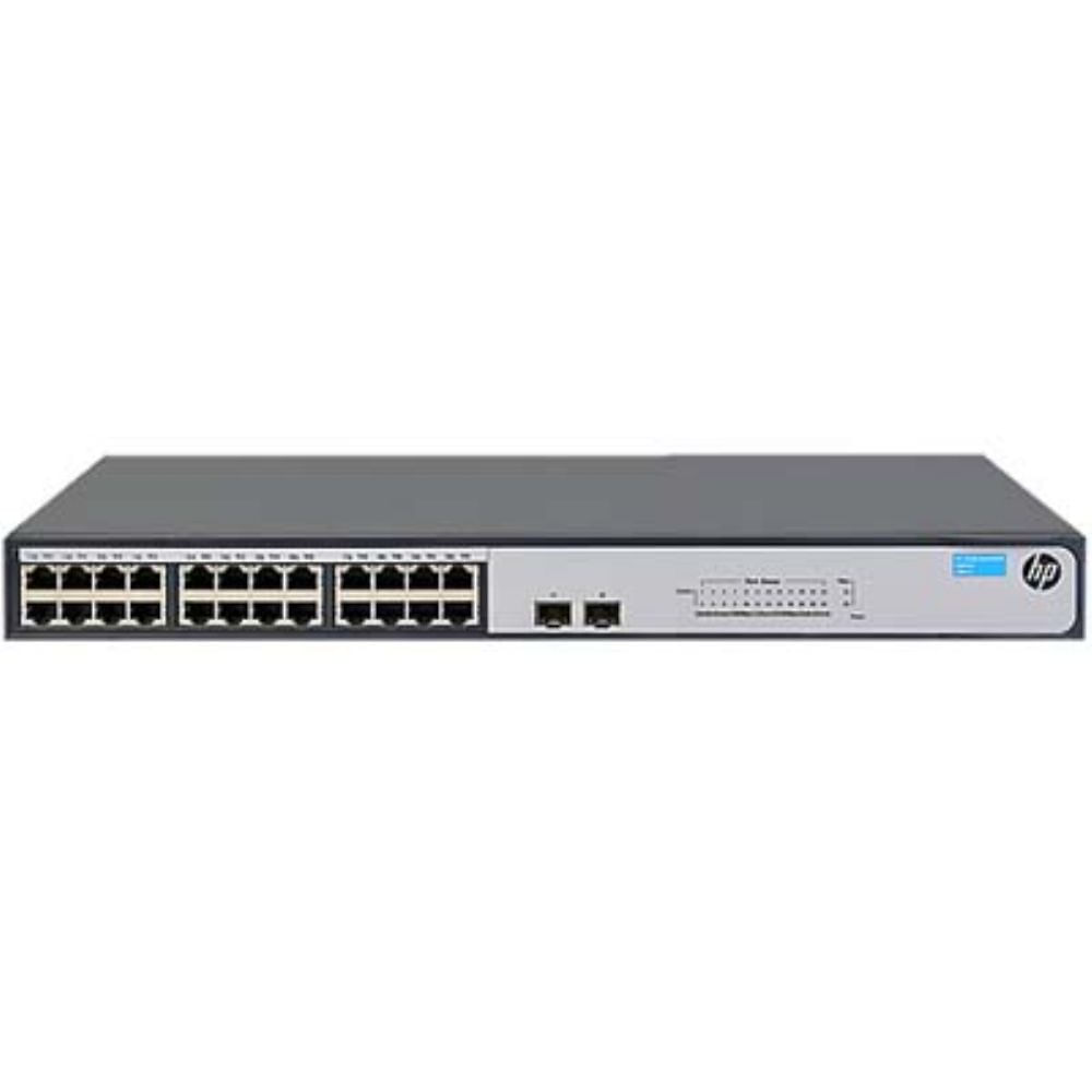 Switch 24 Portas Gigabit + 2 SFP JH017A