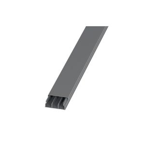 Canaleta Minicanal HTA5020 Cinza Hellermann
