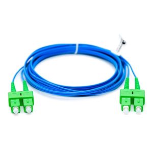 Cordão Óptico Duplex SC/SC/APC Monomodo 2,50 Metros