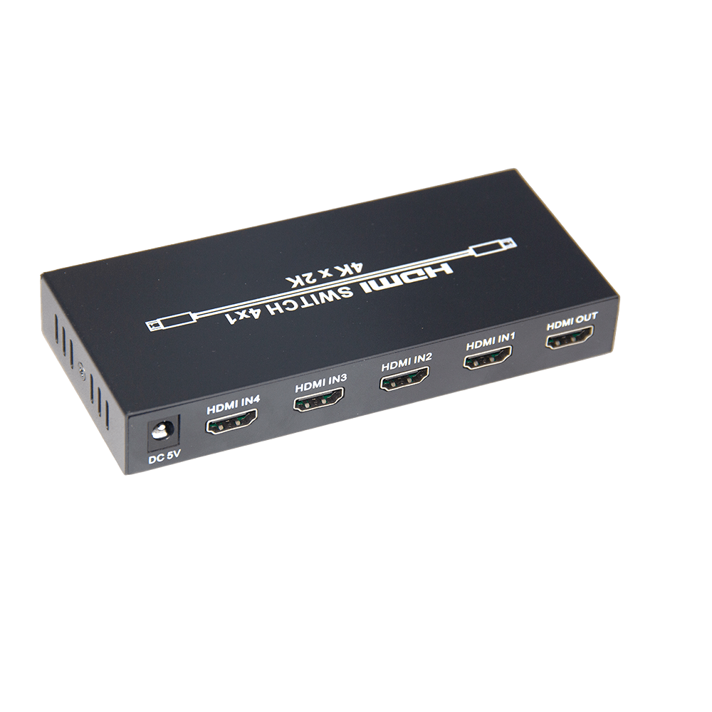 Chaveador HDMI 4 x 1 4K