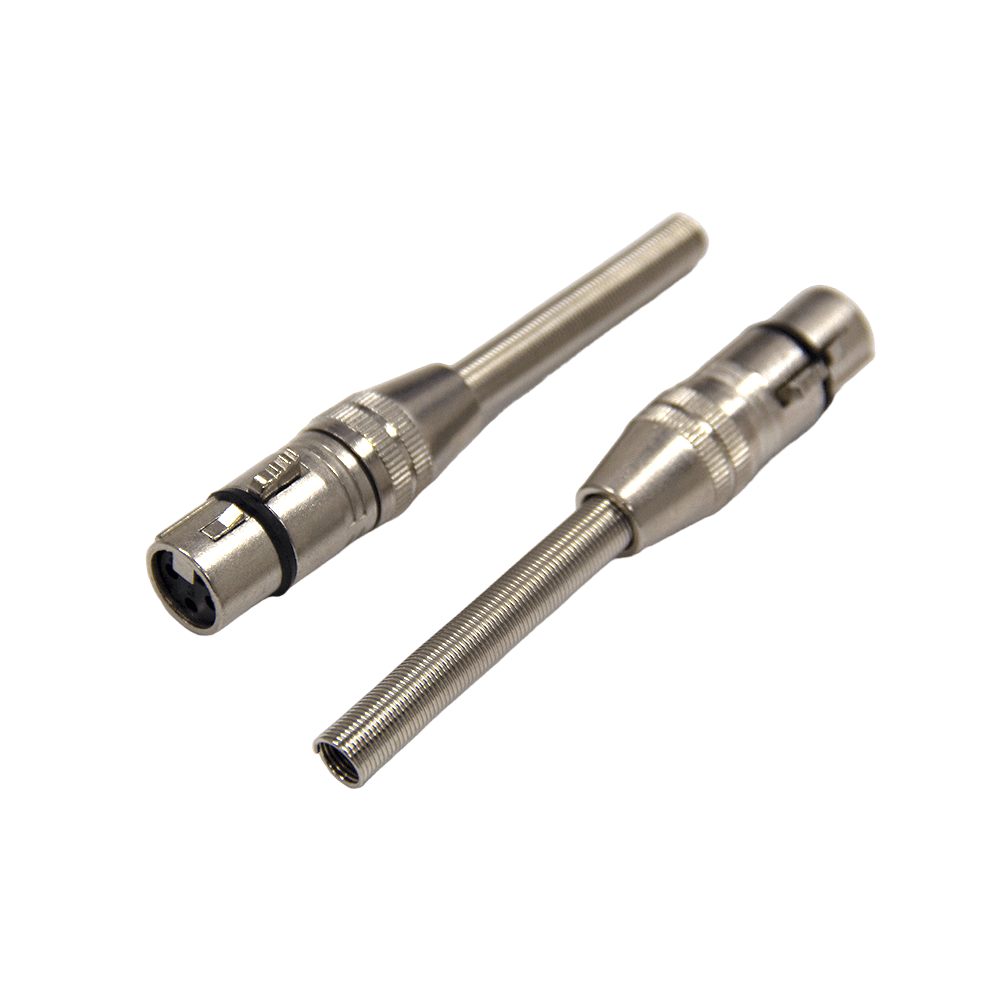 Conector Canon Fêmea com Mola