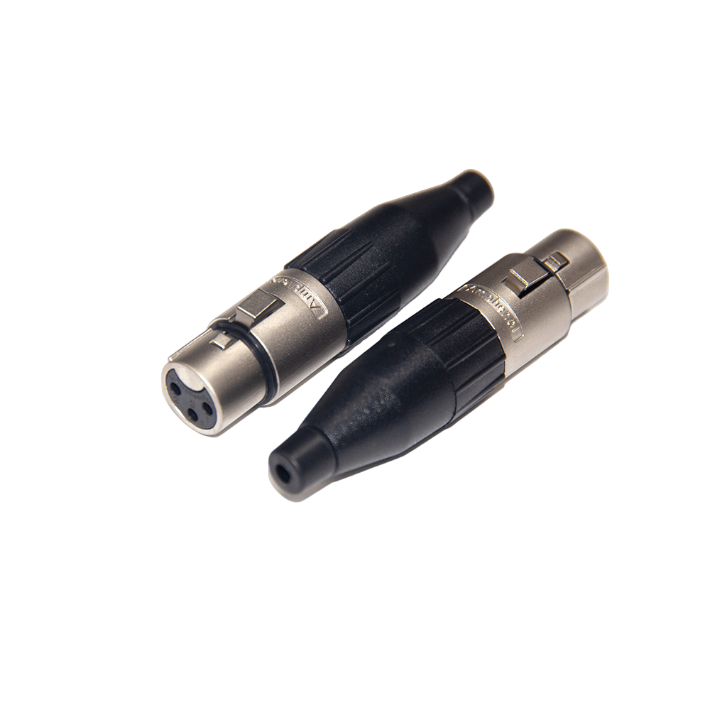 Conector Cannon Fêmea 3 Polos Amphenol