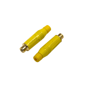 Conector RCA Fêmea Amarelo Amphenol