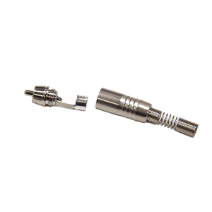 Conector RCA Macho Prata Santo Angelo