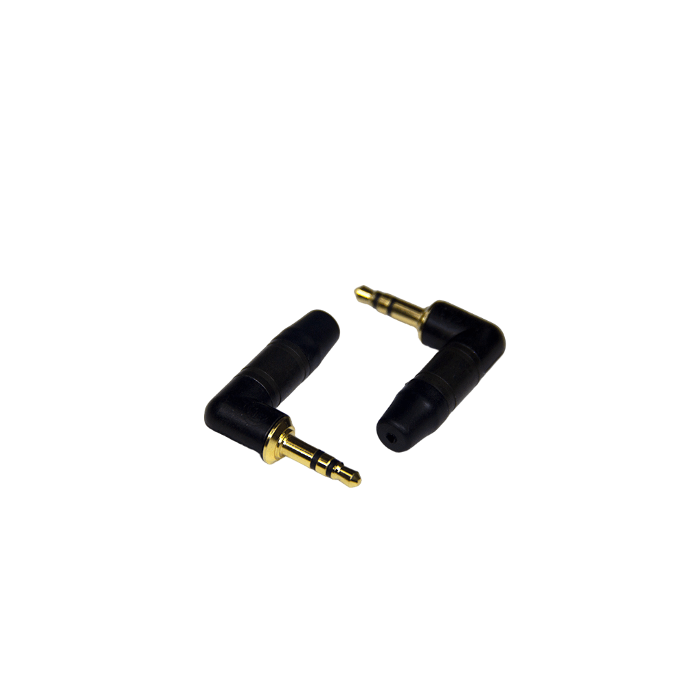 Conector P2 Stereo 90 Preto Neutrik Conector P2 Stereo 90° Preto Neutrik