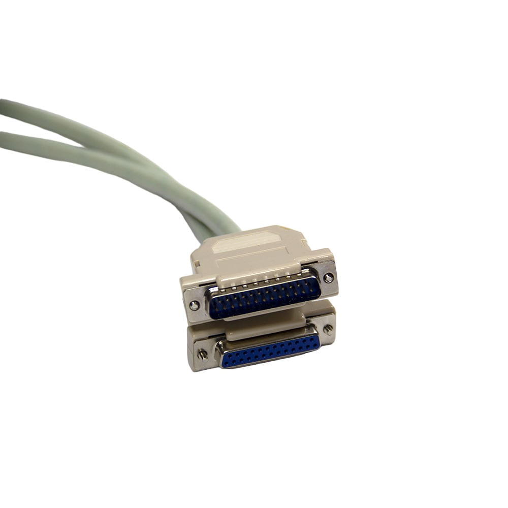 Cabo DB25 Macho x DB25 Fêmea 5,0 Metros