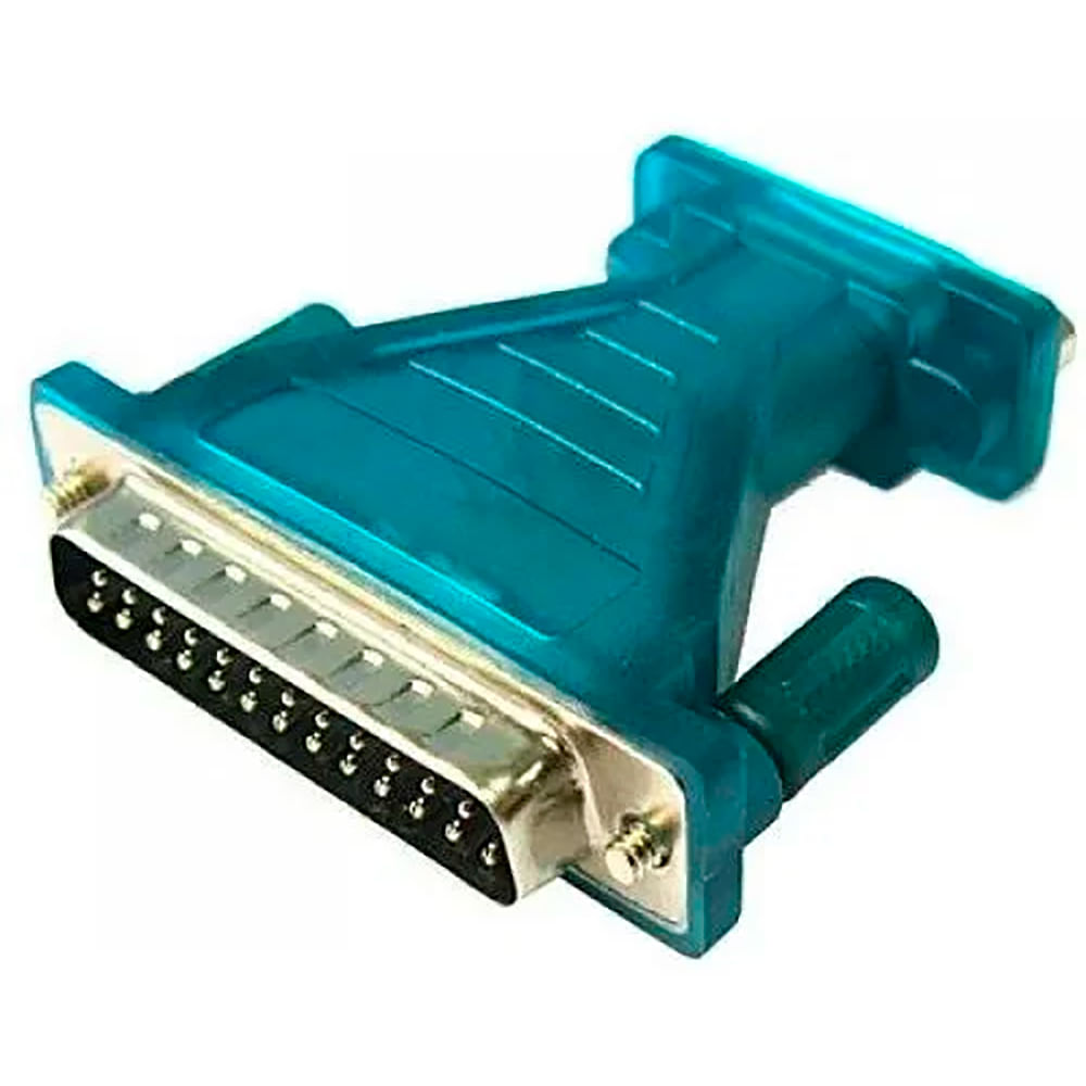 Adaptador DB25 Macho X DB9 Fêmea