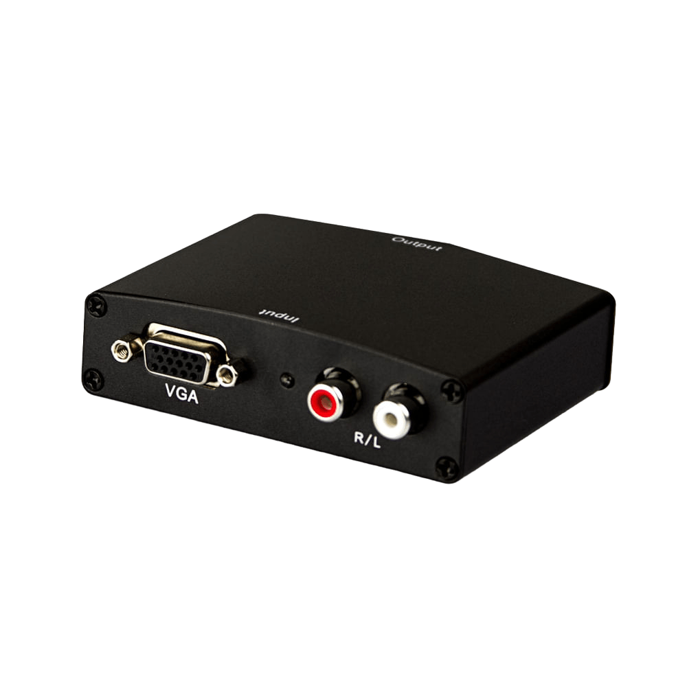 Conversor VGA Fêmea x HDMI Com Áudio