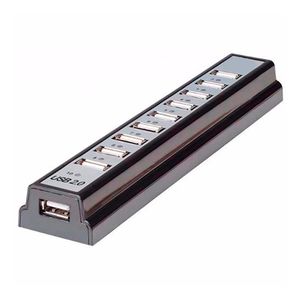 Hub USB 2.0 10 Portas com Fonte
