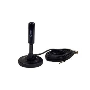 Antena Digital HDTV/UHF/VHF Interna e Externa 3,0 Metros Com Imã