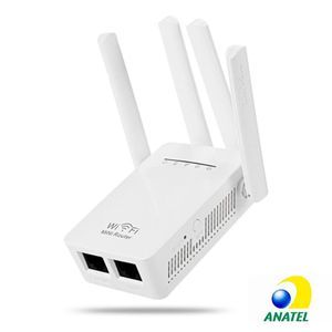Repetidor Roteador Wi-Fi 4 Antenas