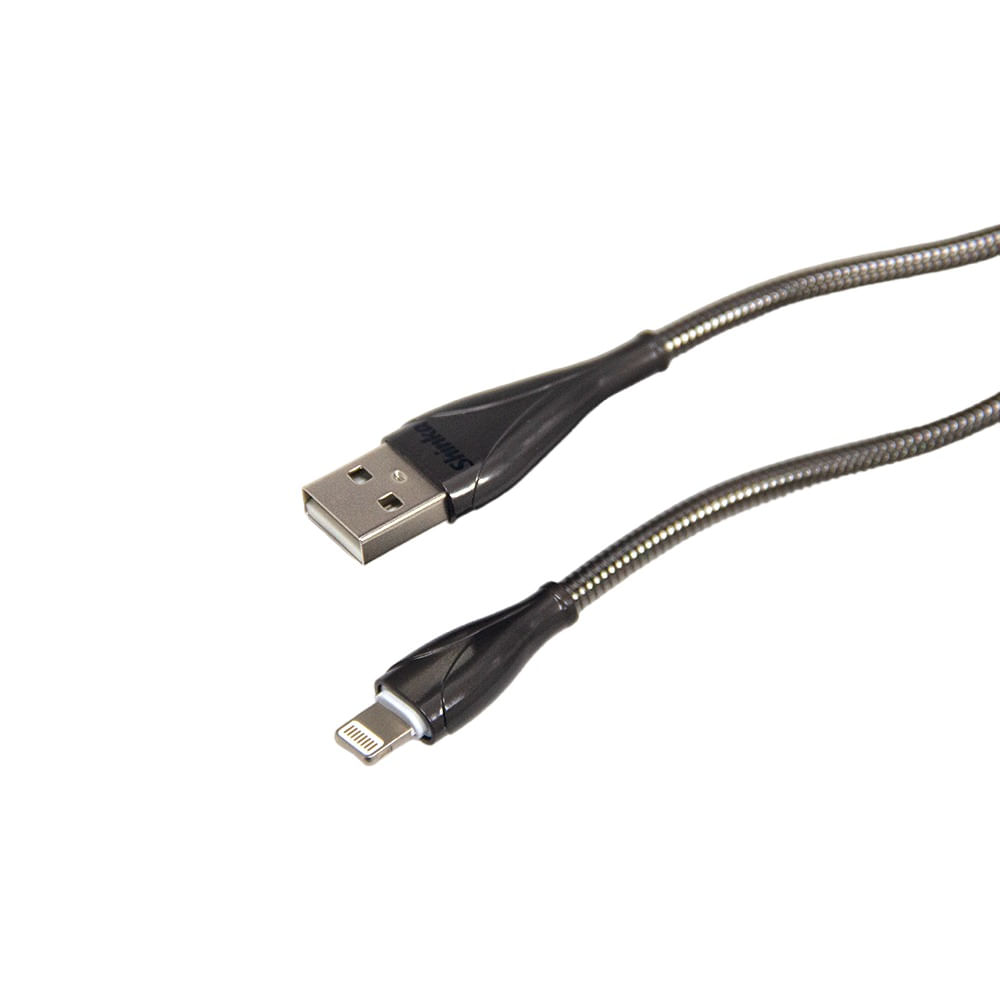 Cabo USB 2.0 para Lightning 3A Metal 1,0 Metro