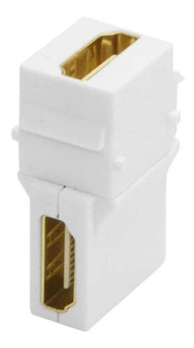 Keystone HDMI 90 Graus Branco