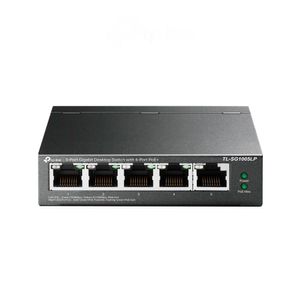 Switch 5 Portas Gigabit com 4 Portas Poe+ TLSG1005LP