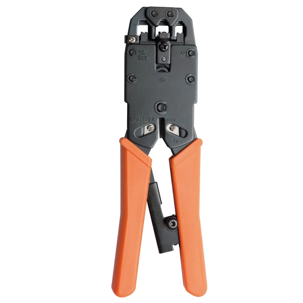 Alicate de Crimpar Telefonia e Rede RJ45/RJ12/RJ11 EDA