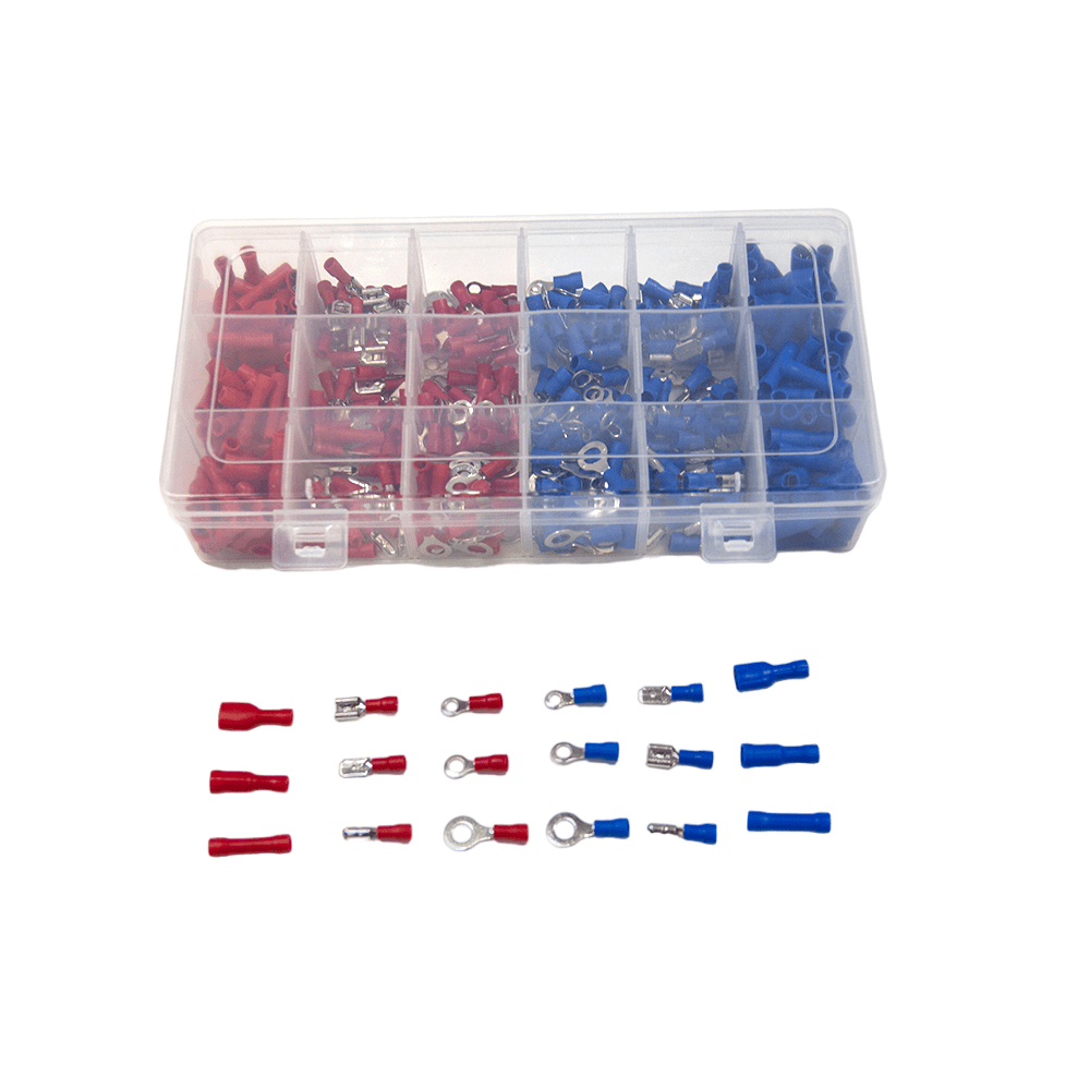 Terminal Isolado Misto Kit com 400 Unidades 18 Modelos