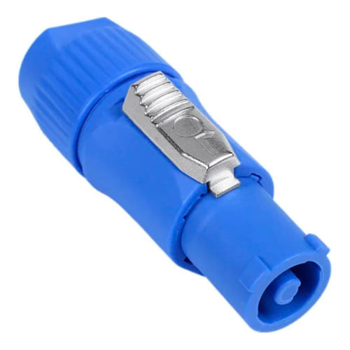 Speakon Powercon Linha Power IN Azul