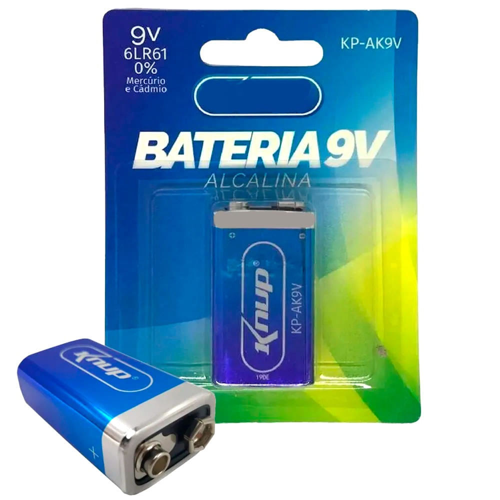Bateria Alcalina 9V