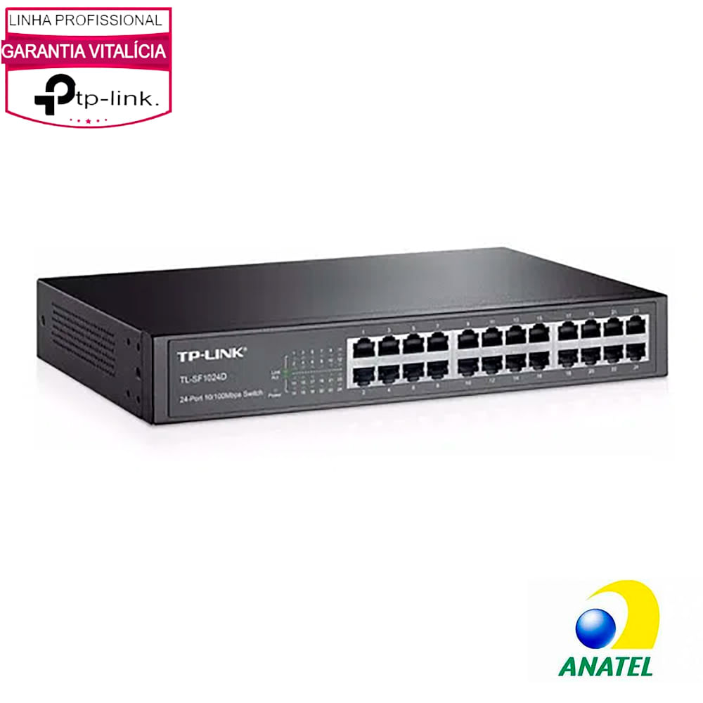 Switch 24 Portas Fast TLSF1024D