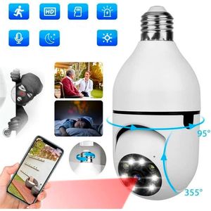 Câmera Full HD Wifi Smart 360º com Soquete e Zoom