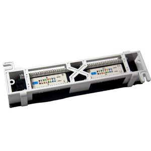 Patch Panel Cat5e 12 Portas para Mesa ou Parede