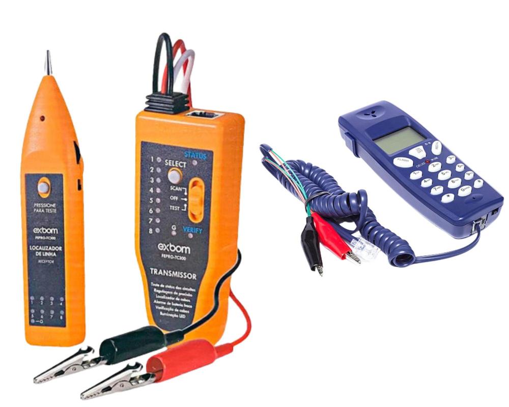 Kit Localizador de Cabos TC300 + Badisco Digital com identificador