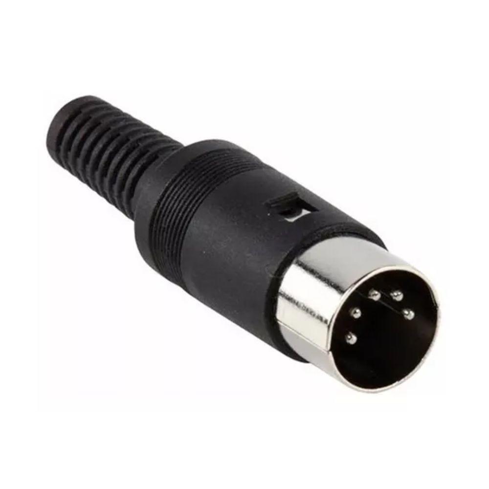 Conector Din 5 Pinos Macho