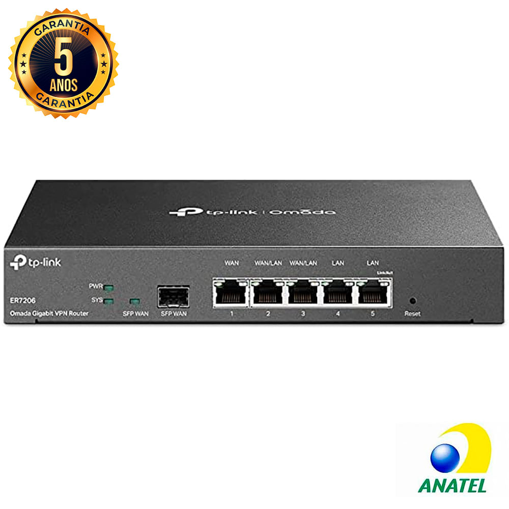 Roteador Gigabit VPN Multi WAN TL-ER7206