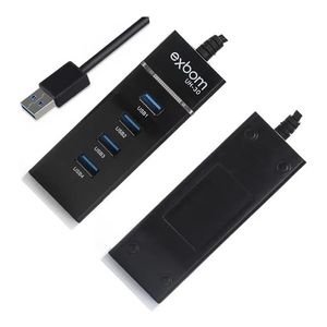 Hub USB 3.0 4 Portas Super Speed 5.0 Gb/s com Led Indicador