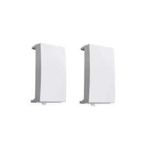 Módulo Cego com 2 Unidades Sleek Branco 16043