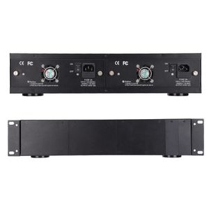 Chassi Sub Rack 2Us 19" 14 Slots + 2 Fontes Bivolt