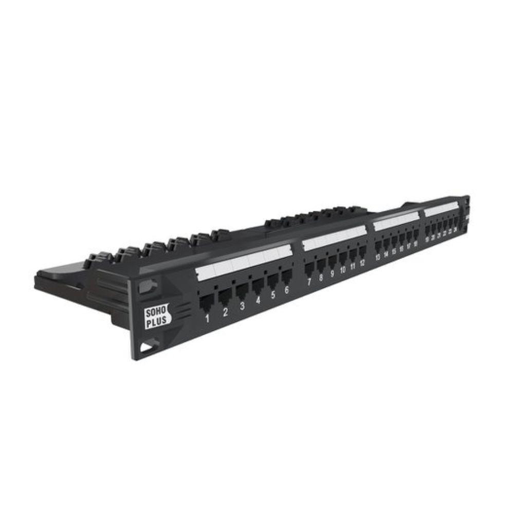 Patch Panel 24 Portas CAT5e SohoPlus Furukawa