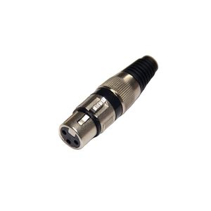 Conector Canon Fêmea Metal