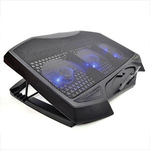 Base Suporte para Notebook até 17" 2 USB com 3 Coolers Silencioso