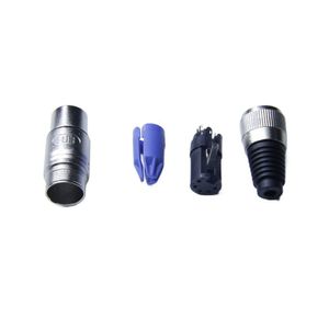 Conector Plug Canon XLR Fêmea Metal 5 Pinos