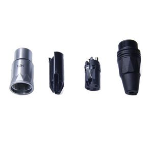 Conector Plug Canon XLR Fêmea 3 Pinos