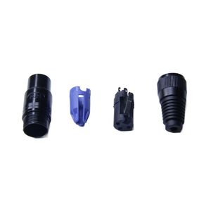 Conector Plug Canon XLR Fêmea Metal 3 Pinos