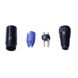 Conector Plug Canon XLR Macho Metal 3 Pinos